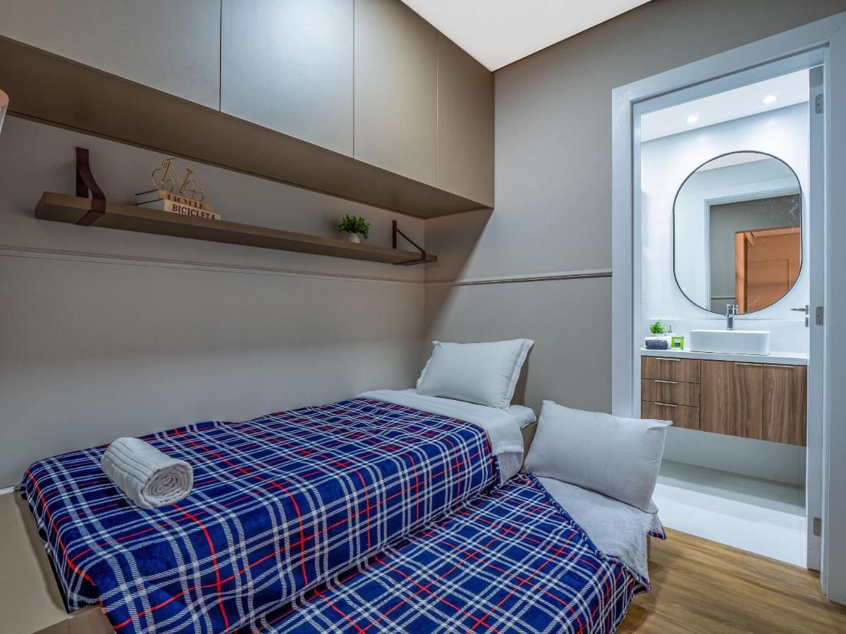 Appartement Alpes Da Montanha 203 - Ap Novo Junto Ao Centro De Gramado + Garagem Extérieur photo