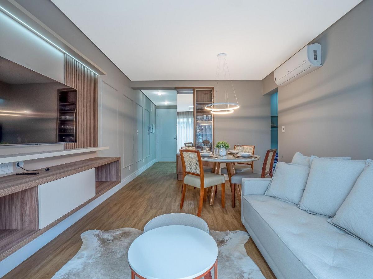 Appartement Alpes Da Montanha 203 - Ap Novo Junto Ao Centro De Gramado + Garagem Extérieur photo