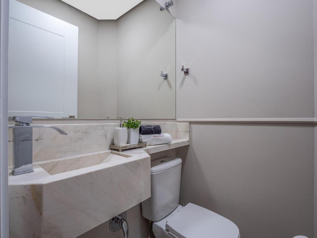 Appartement Alpes Da Montanha 203 - Ap Novo Junto Ao Centro De Gramado + Garagem Extérieur photo