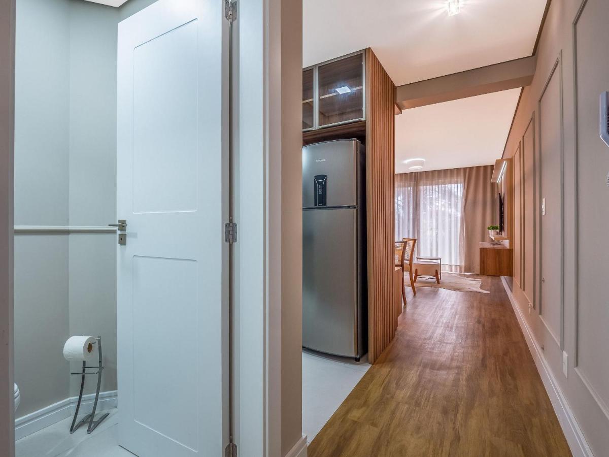 Appartement Alpes Da Montanha 203 - Ap Novo Junto Ao Centro De Gramado + Garagem Extérieur photo